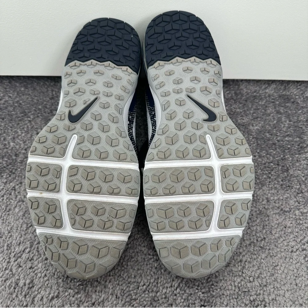 Nike Dark Blue and White Athletic Shoes